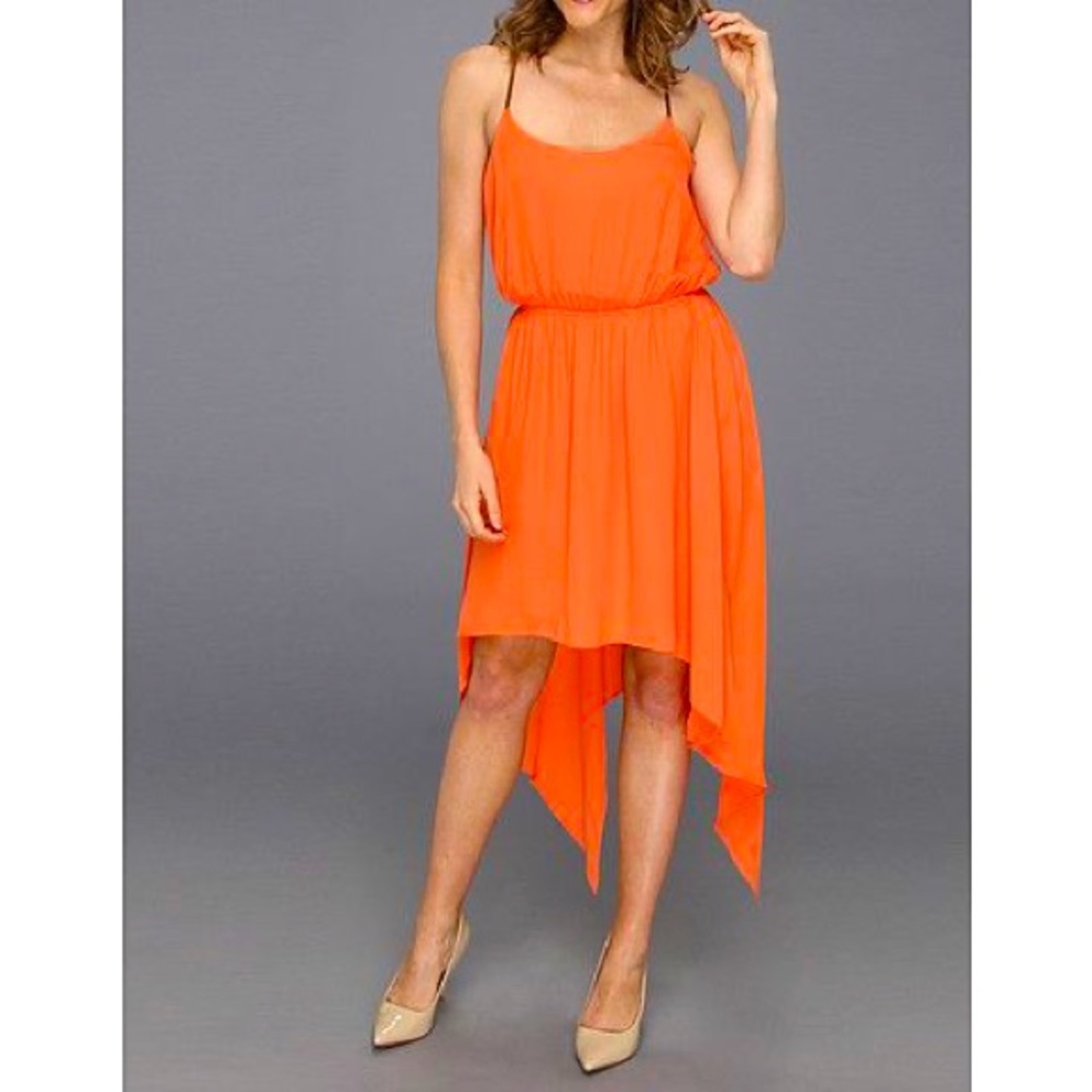 Max & Cleo Michelle high-low dress